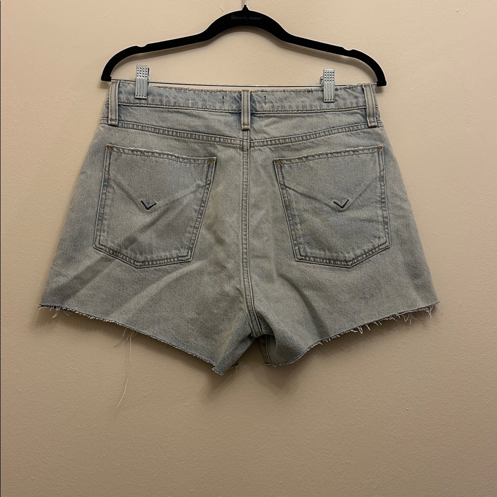 Hudson Jeans Light Blue Denim Jean Shorts - Picture 3 of 5